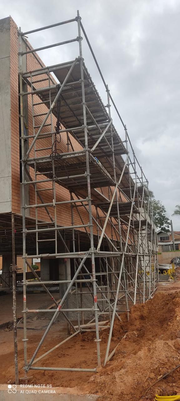 Andamios para construcción