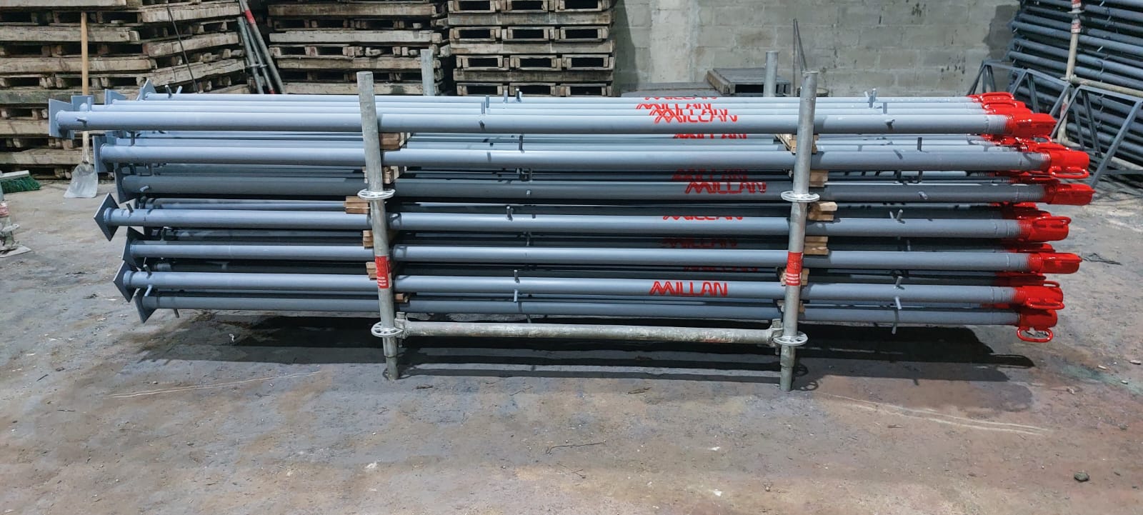 Puntales y parales para construcción